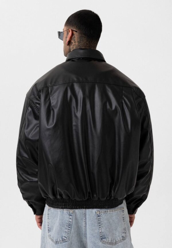 Shadow Luxe Oversized Bomber - Image 2