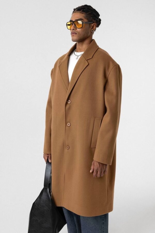 Modern Minimalist Overcoat - Image 3