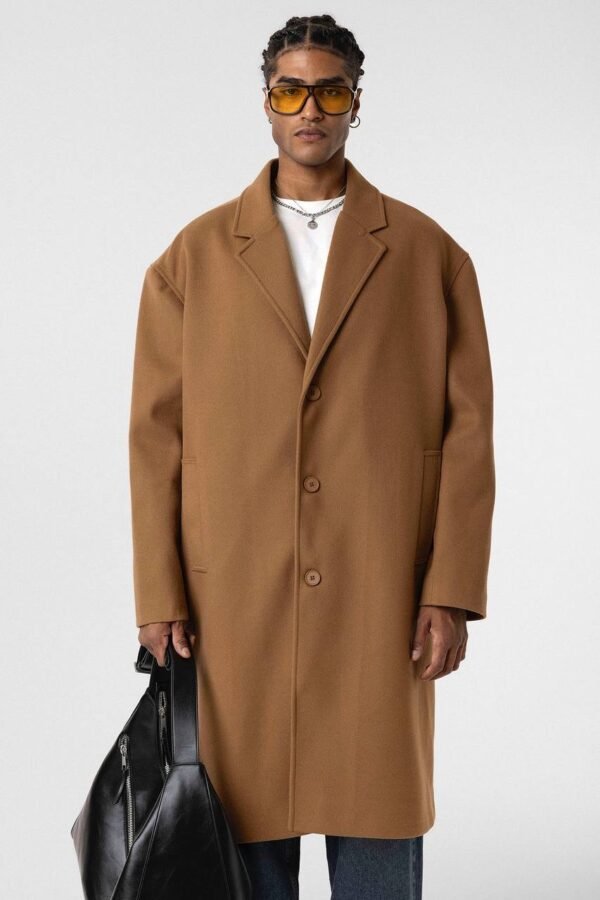 Modern Minimalist Overcoat - Image 2