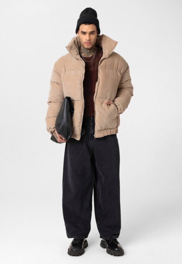 Mocha Cord Puffer
