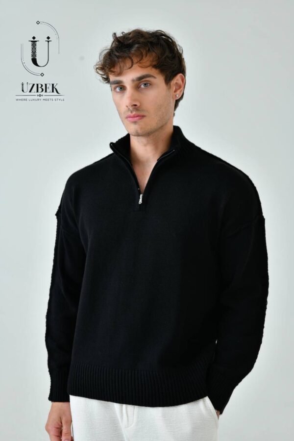 Luxe Quarter-Zip Sweater