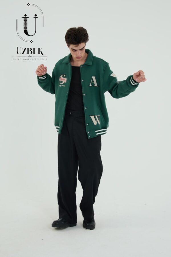 Evergreen Varsity Jacket