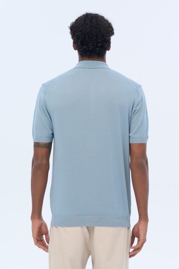 knitted polo shirt - Image 4