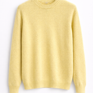 Textured Knit Crew Neck Sweater