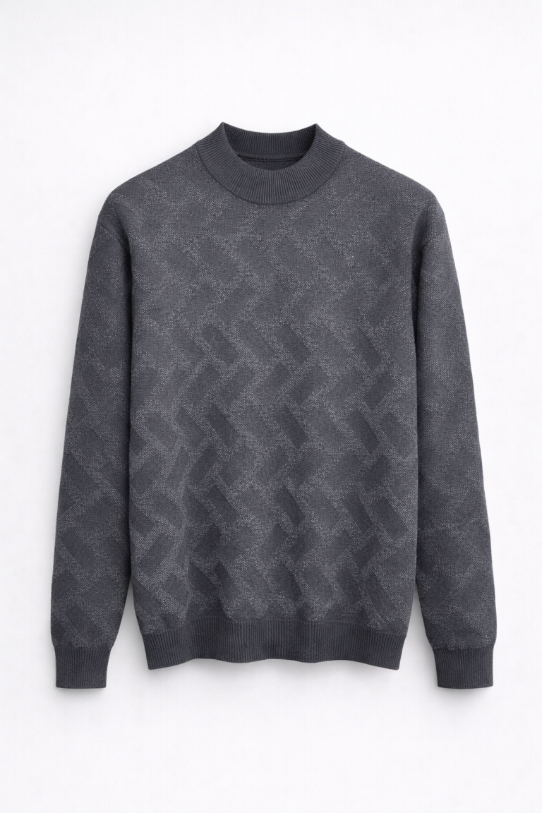 Textured Knit Sweater