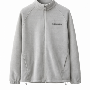 Ribbed Zip-Up Jacket