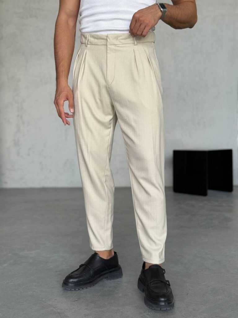 Classic cotton trousers